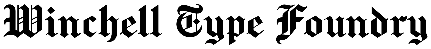 Winchell Type Foundry Logo